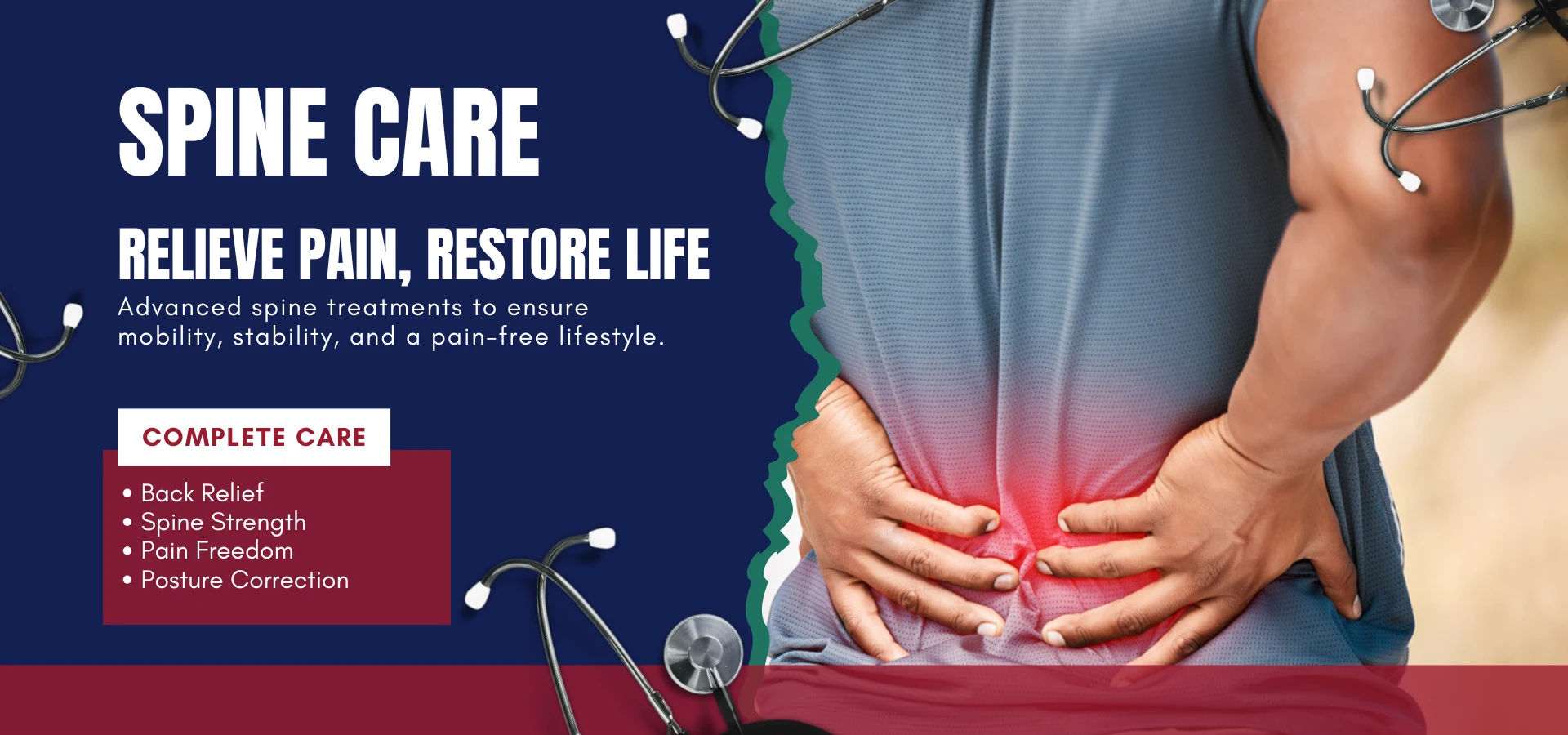 Spine care treatment for back pain relief at spine surgery hospitals in Mumbai, offering advanced care, posture correction, and improved mobility for a pain-free life.